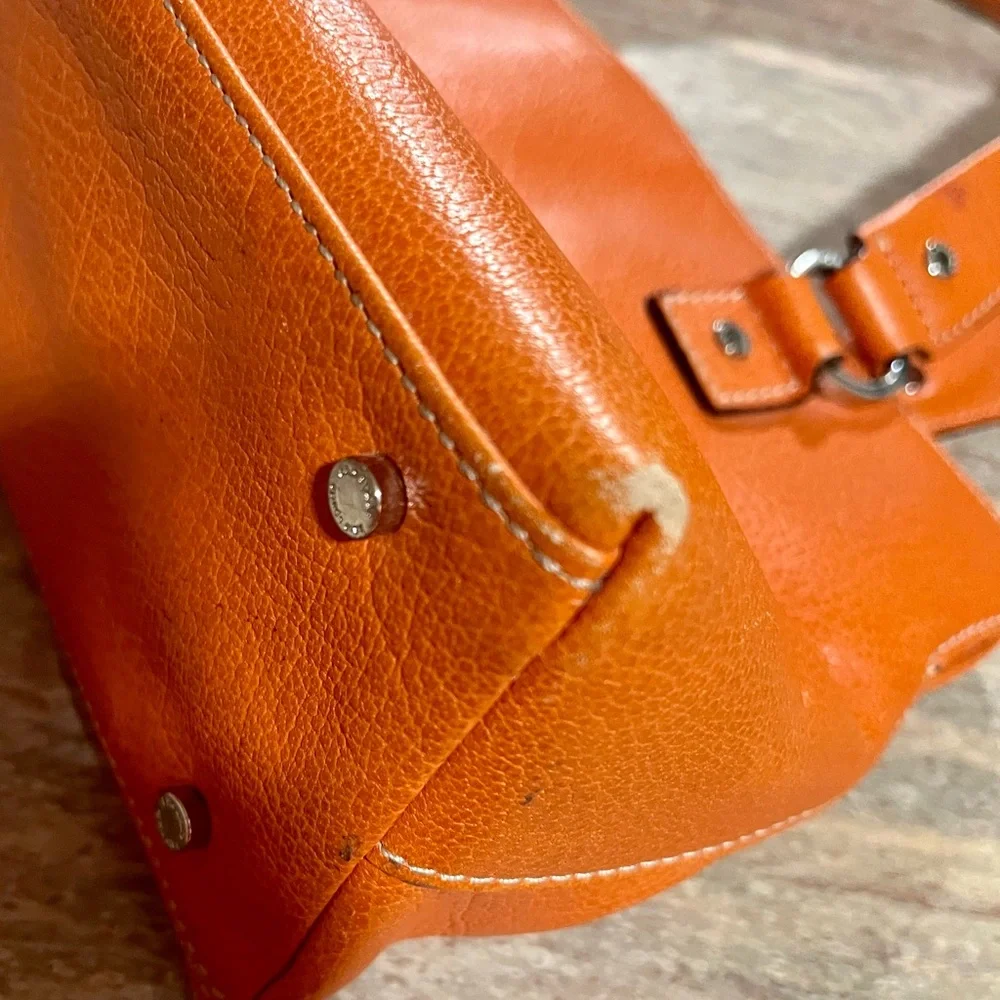 kate spade Orange Leather Satchel